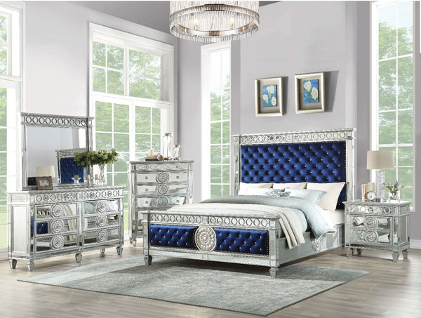 Varian - Glam - Bed Blue King