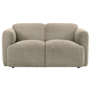 Dorset - Fabric Upholstered Round Track Arm Loveseat