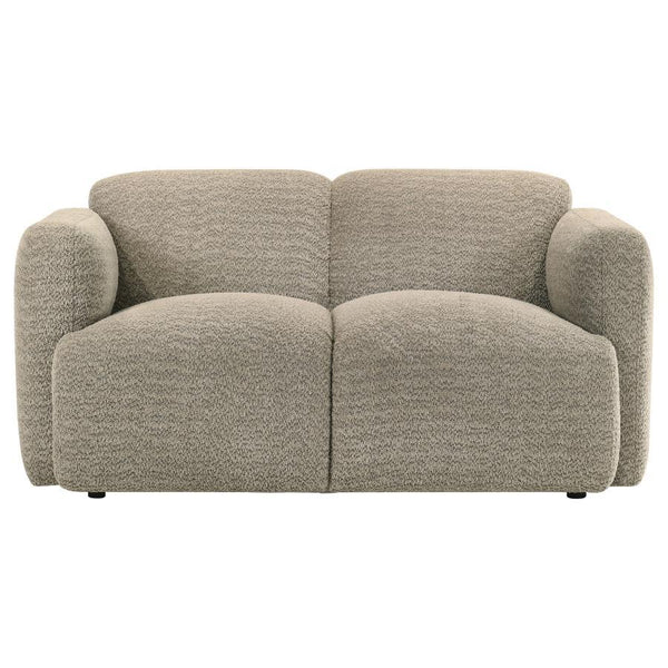Dorset - Fabric Upholstered Round Track Arm Loveseat