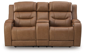 Knightington - Power Reclining Loveseat With Audio Seating