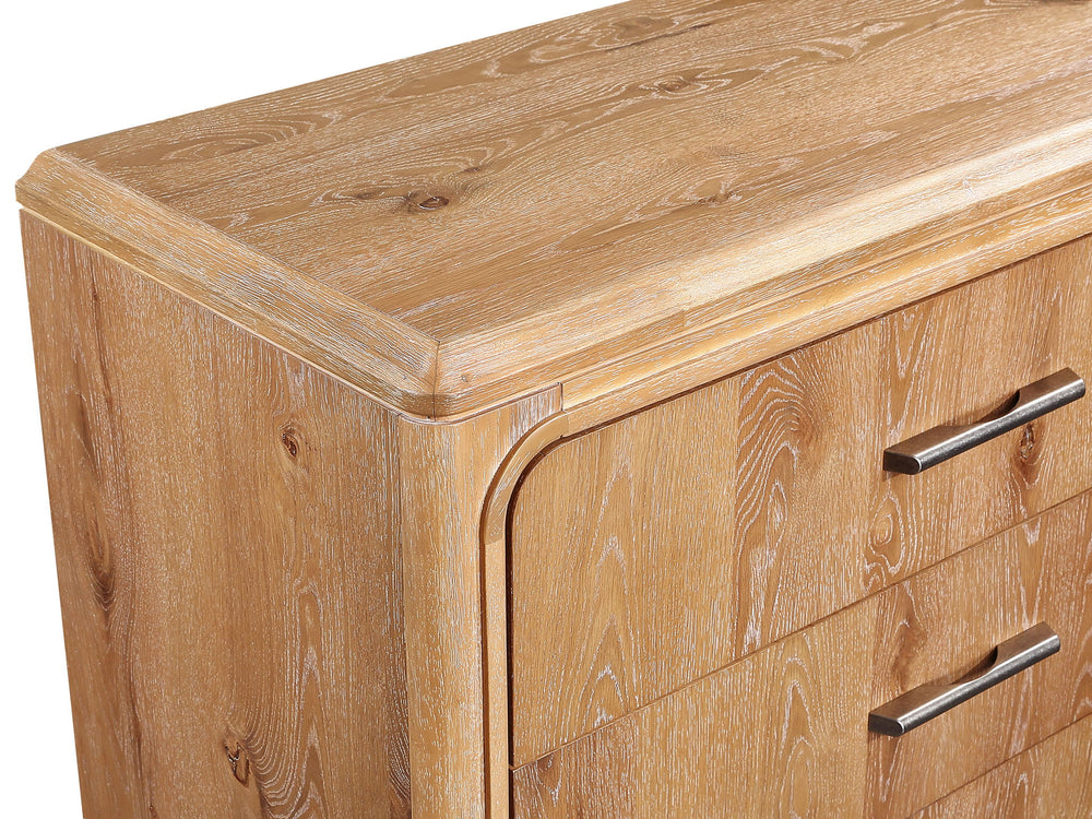 Westcott - Night Stand - Cerused Natural