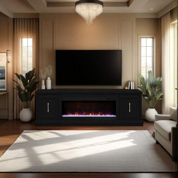 Jordan - Fireplace TV Stand