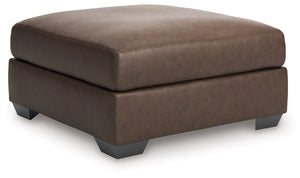 WillowBend - Oversized Accent Ottoman Dark Brown