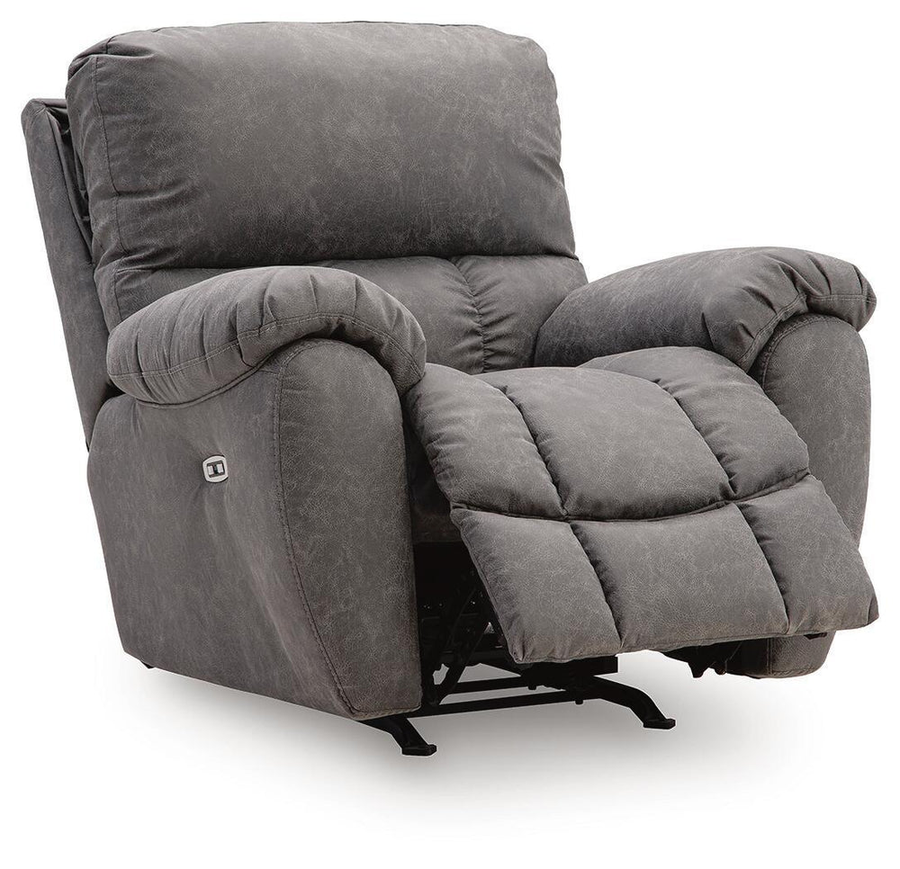 Bakerstein - Power Rocker Recliner With Adjustable Headrest - Galaxy
