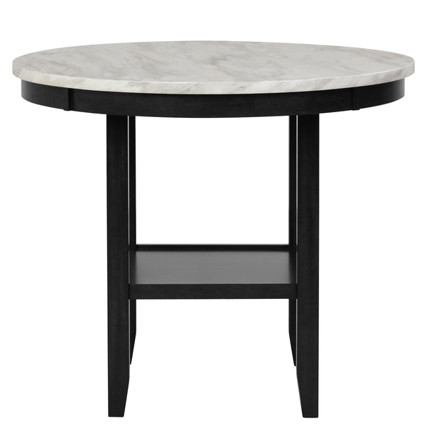 Lennon - Round Counter Height Table - White