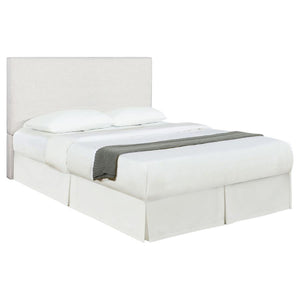 Pirro - Upholstered Panel Headboard White