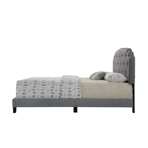 Tradilla - Queen Bed - Gray Fabric