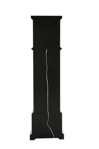 Noralie - 63" Standing Grandfather Clock With LED - Mirrored & Faux Diamonds