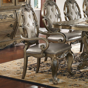 Ragenardus - Arm Chair (Set of 2) Vintage Oak