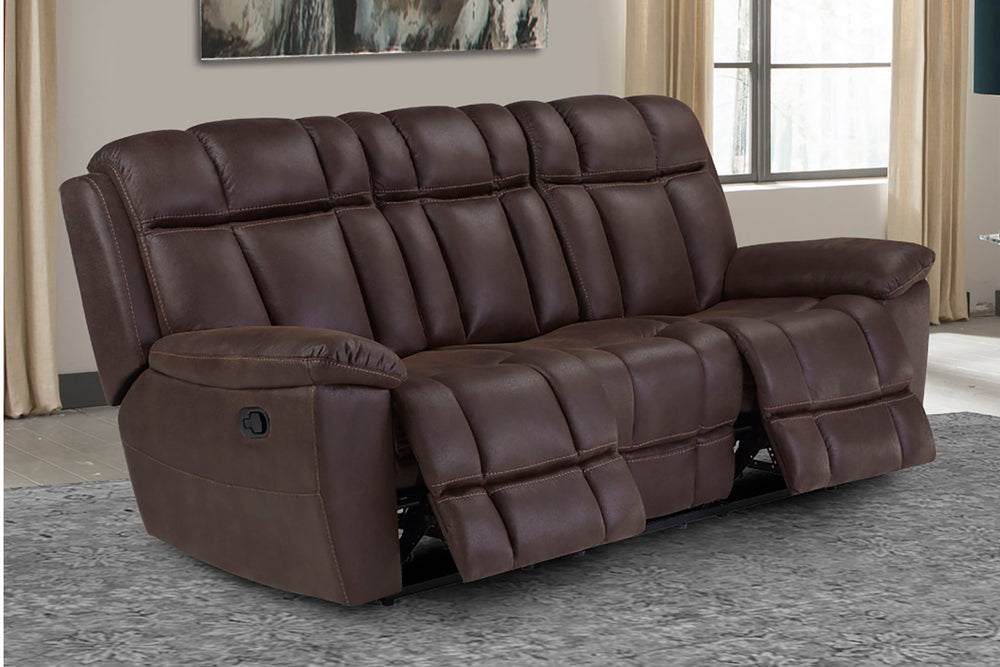 Goliath - Manual Sofa - Arizona Brown