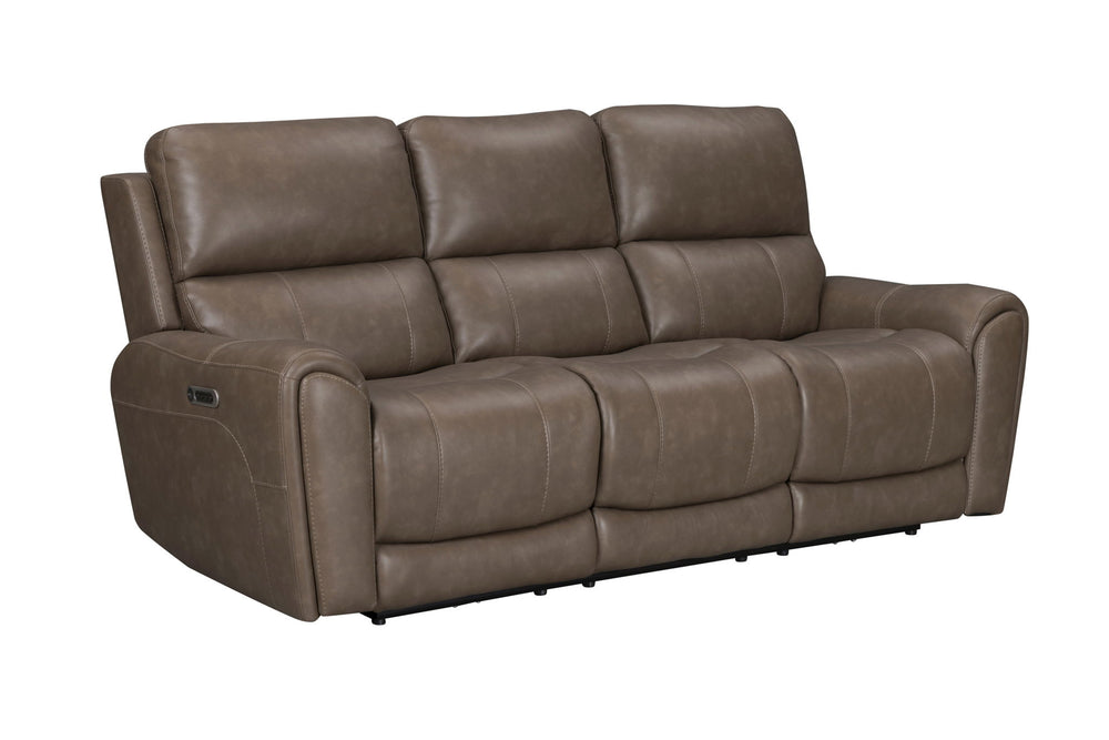 Hancock - Zero Gravity Power Reclining Sofa With Drop Down Table P3 Apple Cider