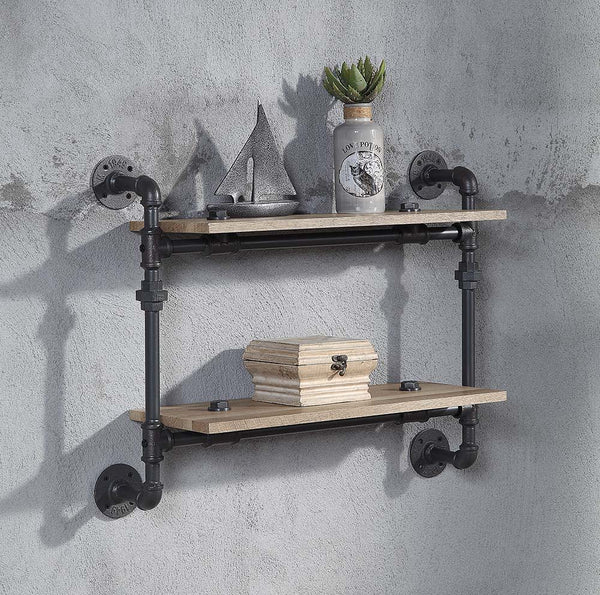 Brantley - Wall Shelf Oak 2 Shelves