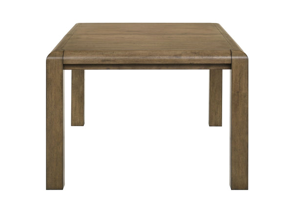 Cockrell - Dining Table ( With 18" Leaf) - Light Brown