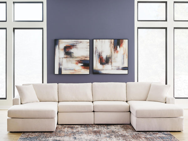 Modmax - U-Shaped Sectional - Oyster