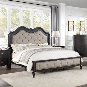 Chelmsford - Bed Antique Black California King
