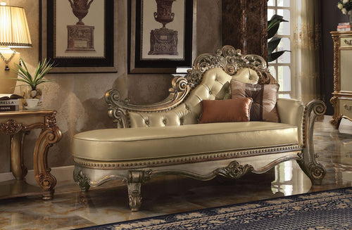 Vendome - Chaise w/2 Pillows Bone