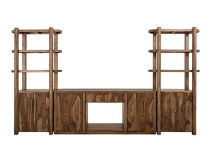 Balam - Pier With 2 Door And 3 Shelf - Light Brown