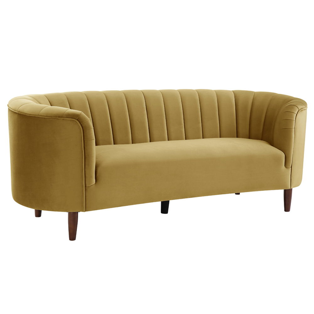 Millephri - Sofa Olive Yellow