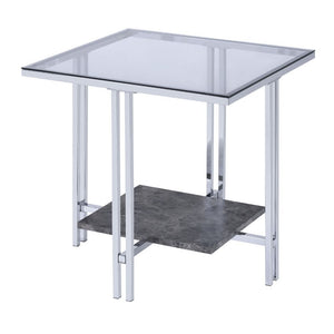 Liddell - Table Pearl Silver End Tables