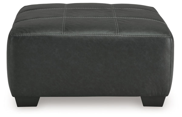 Brixley Pier - Graphite - Oversized Accent Ottoman