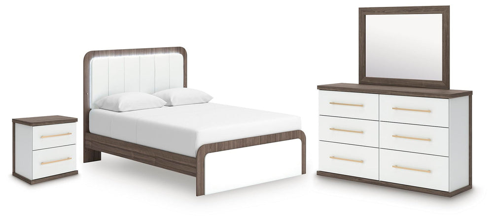 Kendanport - Upholstered Bedroom Set