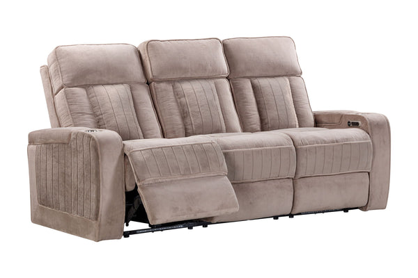 Equinox - Power Reclining Sofa With Drop Down Table