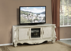 Versailles - TV Console Bone White