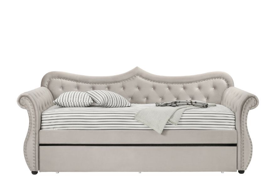 Adkins - Daybed & Trundle Pink Twin