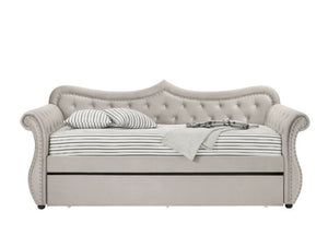 Adkins - Daybed & Trundle Beige Twin