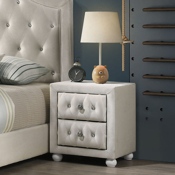 Reggie - Nightstand Beige