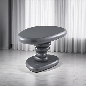 Charlene - Table Gray High Gloss 22"W x 16"D x 15H" End Tables
