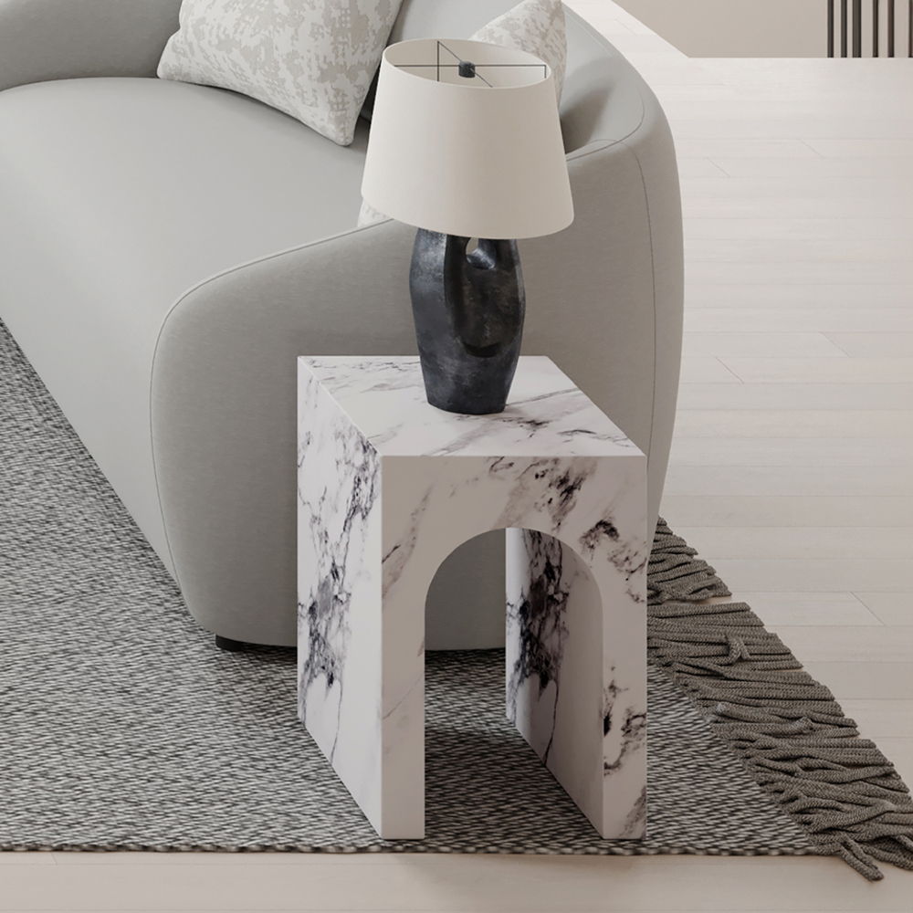 Fritzy - End Table White 22"W x 12"D x 18"H