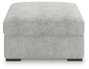 Cuddle Plush - Oversized Accent Ottoman - Arctic