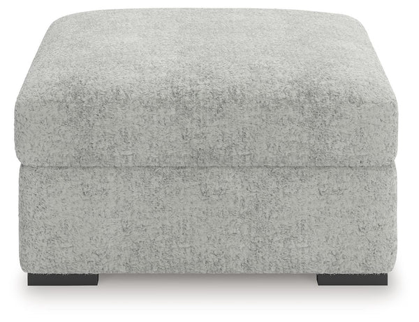 Cuddle Plush - Oversized Accent Ottoman - Arctic