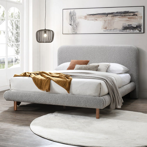 Cleo - Platform Bed Gray