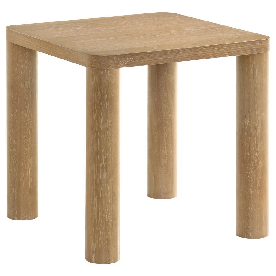 Castlewood - Engineered Wood Accent Table Dark Brown End Tables
