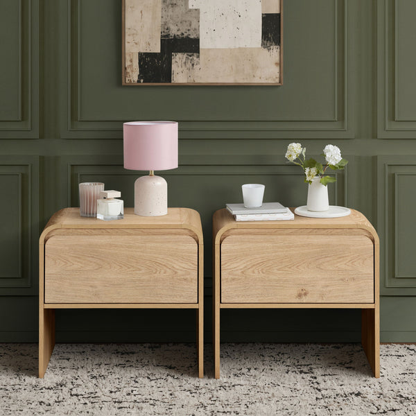 Mara - One Drawer End Table / Bedside Table