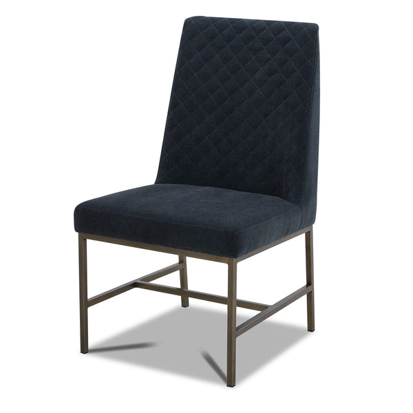 Diamond - Elise Navy Dining Chair (Set of 2) - Elise Navy