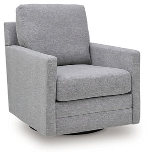 Freybourne Next-Gen Nuvella - Swivel Accent Chair Gray