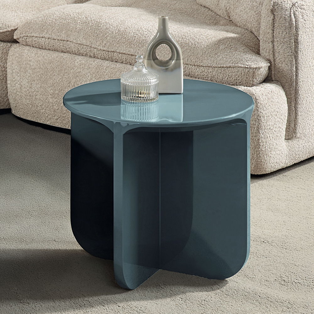 Lamond - Table Teal High Gloss Coffee Tables