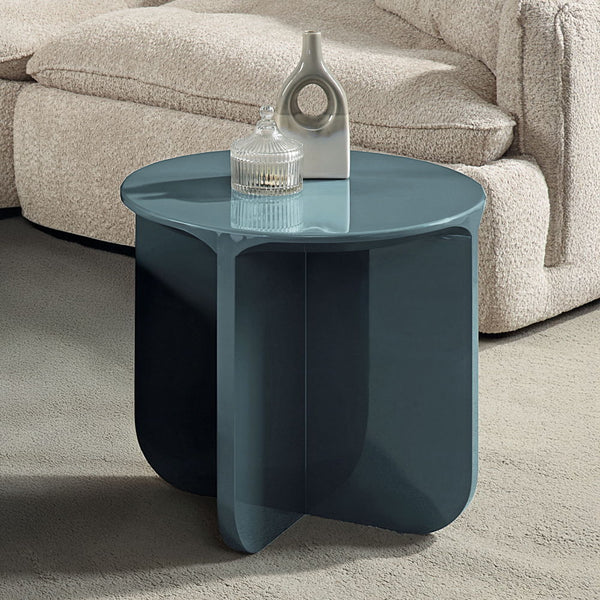Lamond - Table Teal High Gloss End Tables