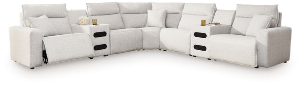 Modmax II - Reclining Sectional - Stone