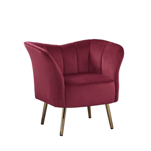 Reese - Accent Chair Burgundy