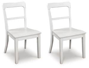 Greddinton - Upholstered Dining Side Chair (Set of 2) White