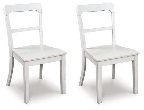 Greddinton - Upholstered Dining Side Chair (Set of 2) White