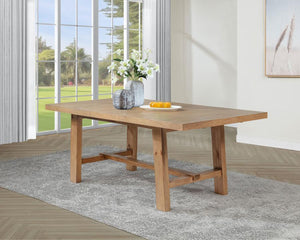 Middleton - Extension Leaf Dining Table - Natural Brown