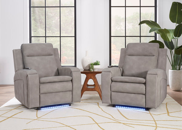 Armstrong - Power Recliner With Heat, Massage And Auto-Glide
