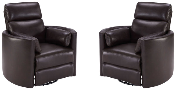 Radius - Cordless Power Swivel Glider Recliner (Set of 2)