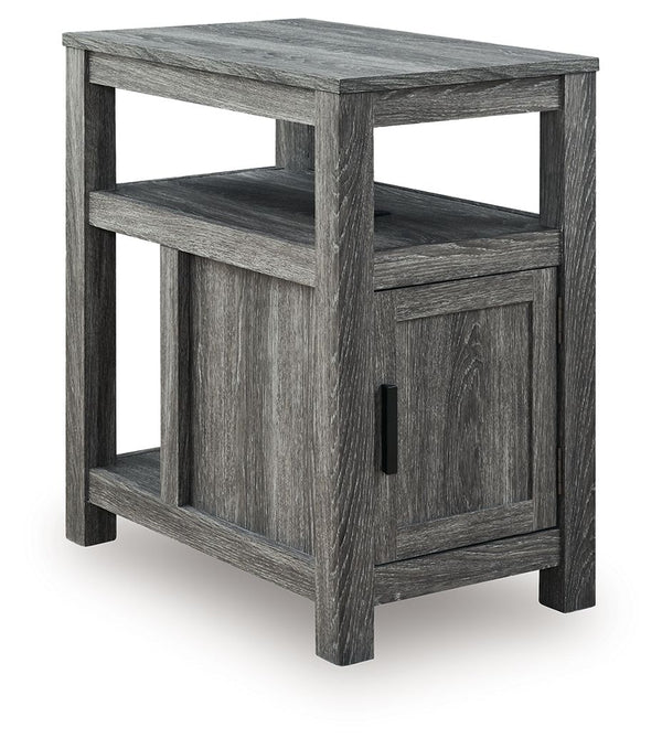 Fendenmore - Chair Side End Table Dark Gray