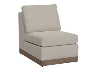 Georgia - Armless Chair Beige